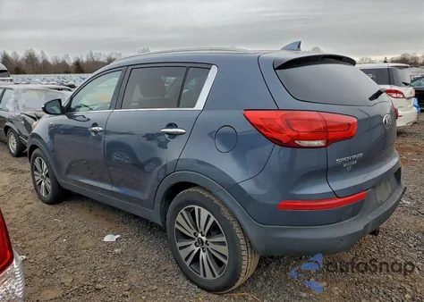 2014 Kia Sportage Ex from USA, damaged, VIN KNDPCCAC4E7647404